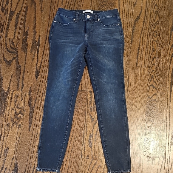 LC Lauren Conrad Dark Blue Skinny Jeans - Picture 1 of 8